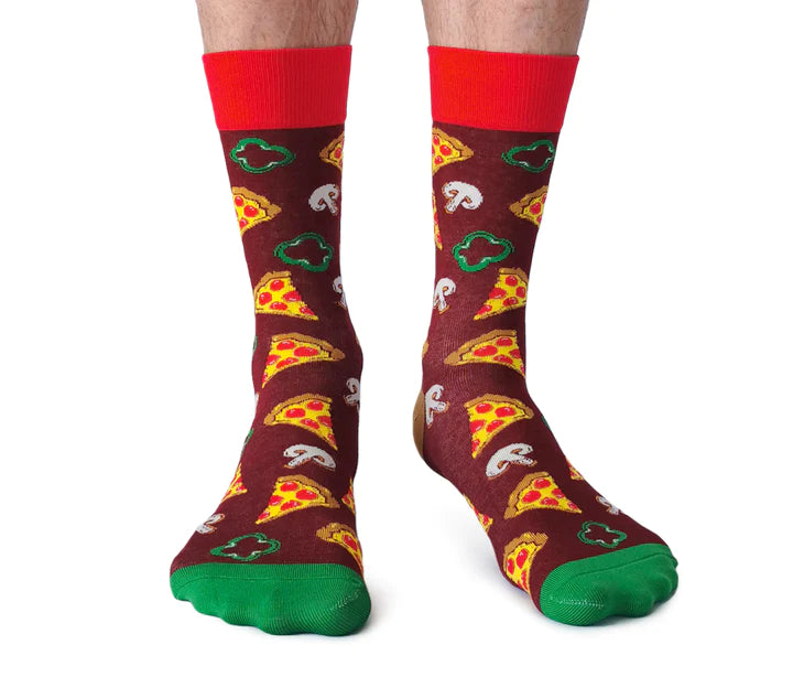 Pizza PARTY Socks - For Him