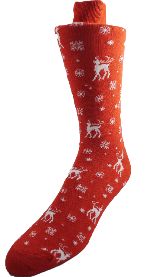 The Scandinavian Reindeer Sock