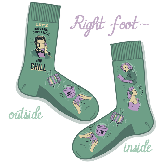 Social Distance and Chill Socks