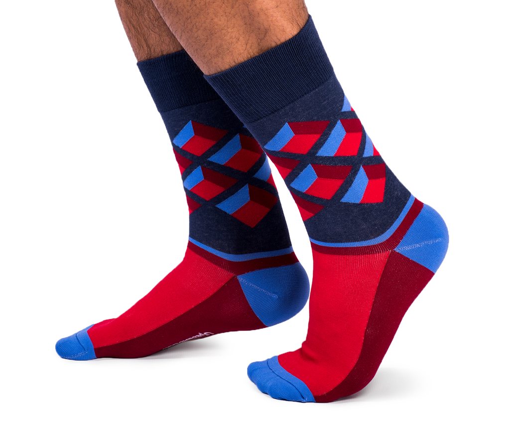 Crimson Crush Socks