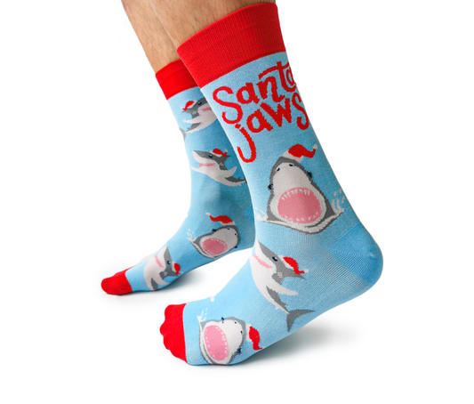 Santa Jaws Socks