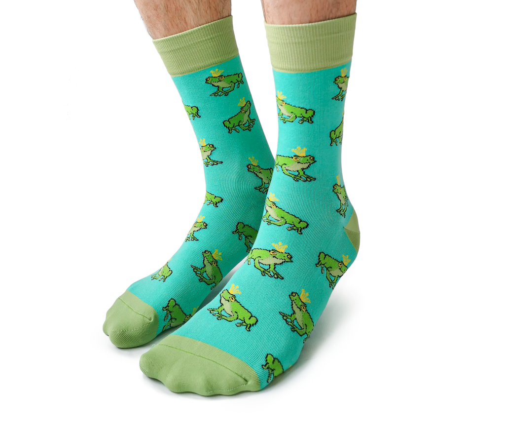 Frog Prince Socks