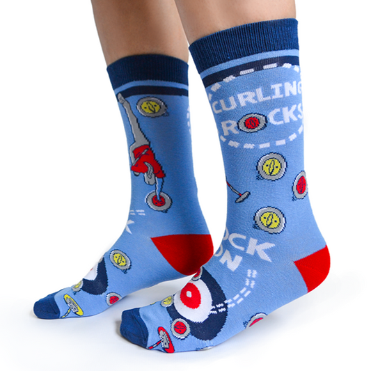 Curling Rocks Socks - For Her
