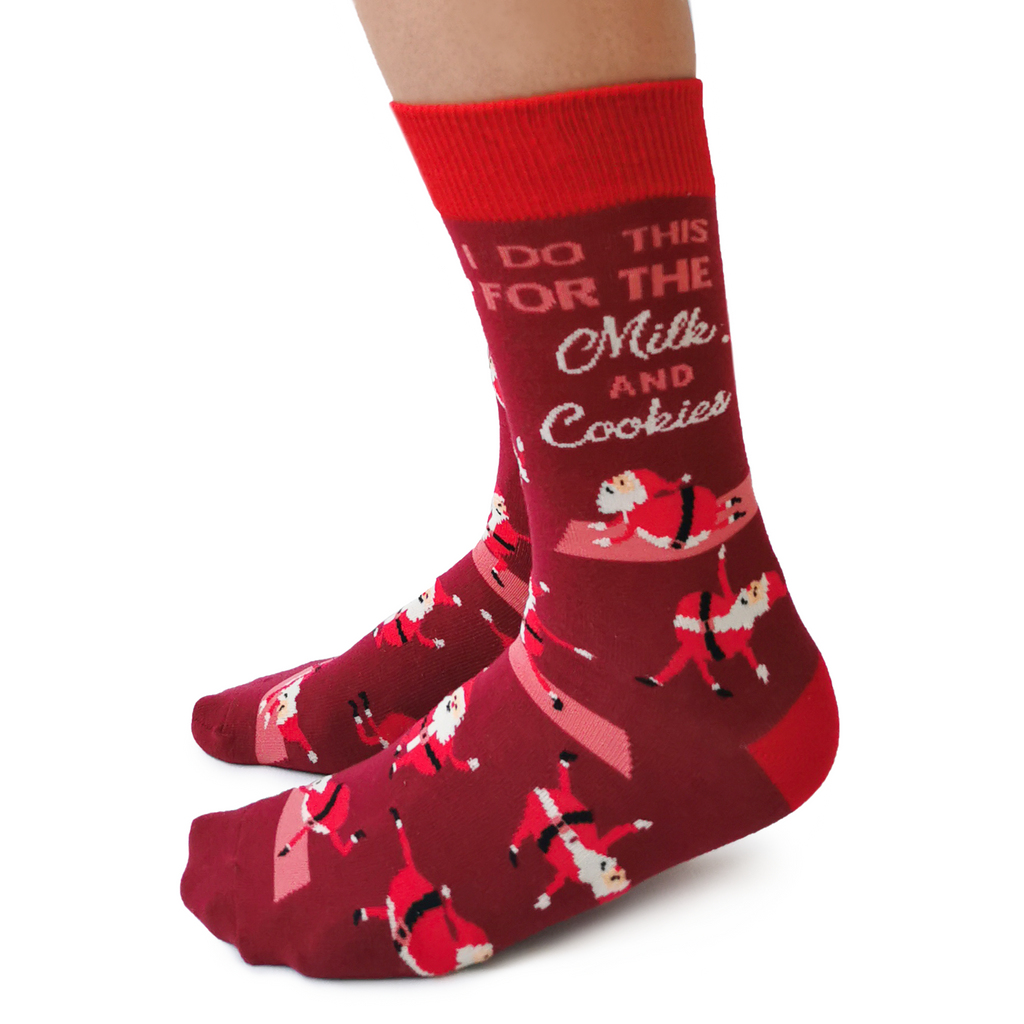 Yoga Santa Socks